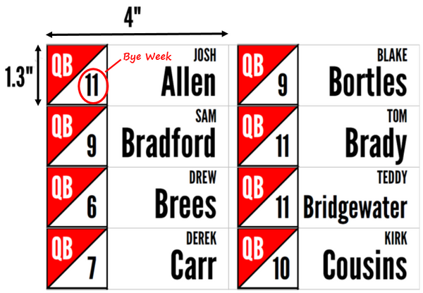 2025-2026 Fantasy Football Draft Kit (Digital eCopy) – DraftKit.ca