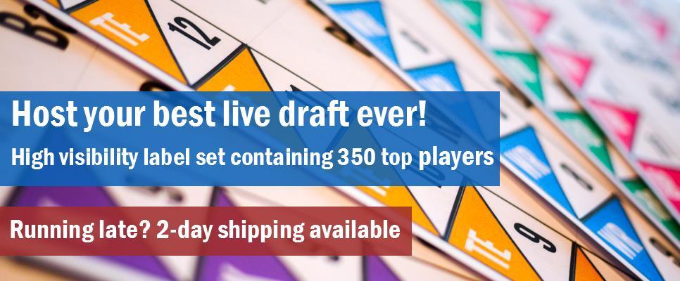 fast shipping of fantasy football draft kits across Canada